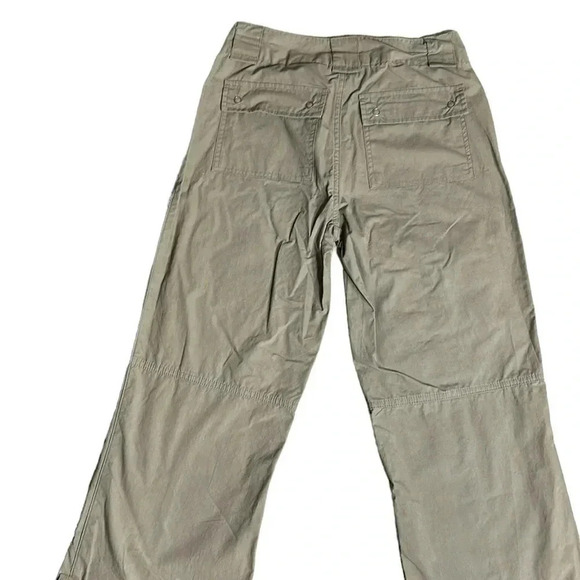 MISS DAZZLE cargo pants,Y2K,Metal accents,boot cut,wide hem,rodeo,retro,cotton - Picture 11 of 15